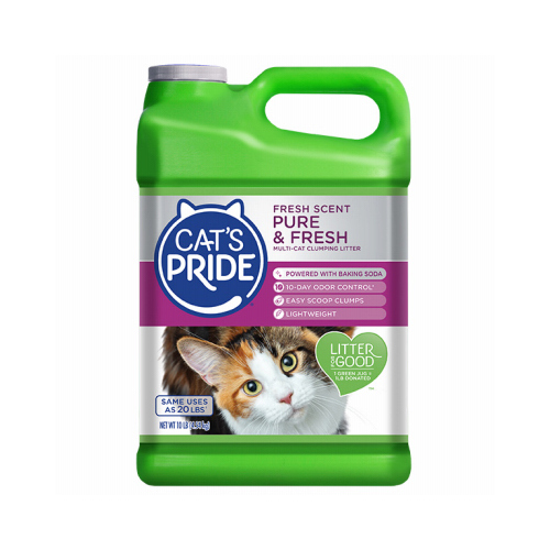 Cat's Pride C47510-C40 Cat Litter Fresh & Light Fresh and Clean Scent 10 lb