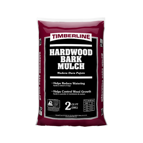 Timberline 52055476 Mulch Brown Hardwood 2 cu ft Brown