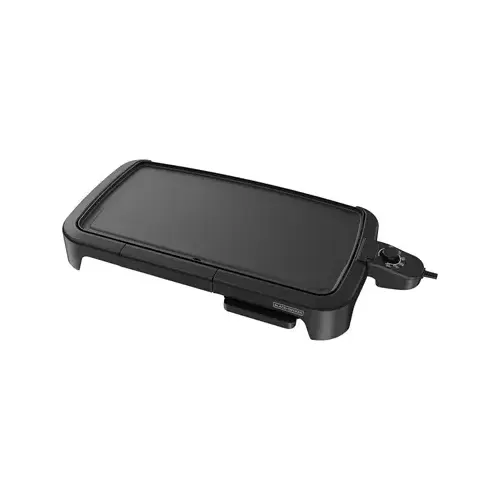 Black & Decker GD2051B-1 Electric Griddles 22" L X 13" W Cast Aluminum Nonstick Surface Black
