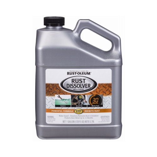 Rust-Oleum 286746 AUTOMOTIVE Rust Dissolver, Liquid, Solvent-Like, 1 gal