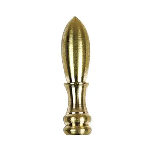 Bullet Finial, Brass