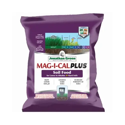 MAG-I-CAL Plus 18 Lb. 5000 Sq. Ft. 18% Calcium Lawn Fertilizer For Alkaline Soil