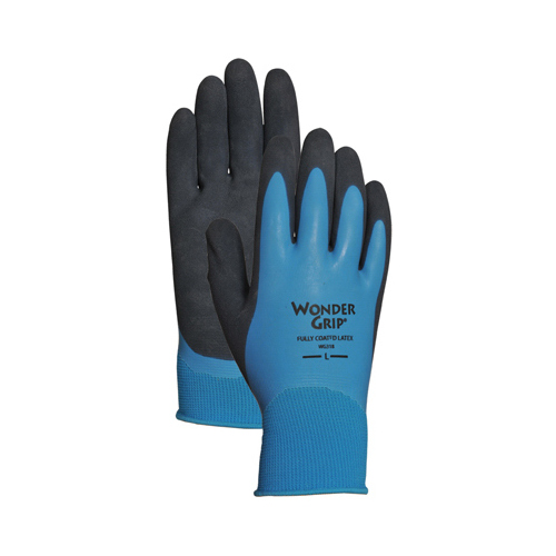 Dipped Gloves Wonder Grip Female Black/Blue M Black/Blue