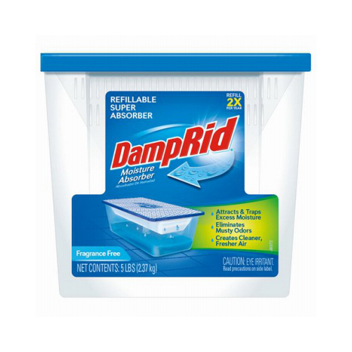 DampRid FG280 Moisture Absorbent No Scent 5 lb