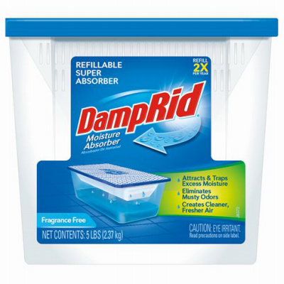 DampRid FG280 Moisture Absorbent No Scent 5 lb