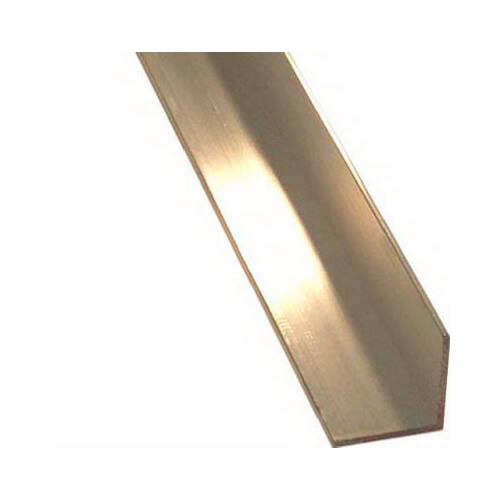 Boltmaster 11365 Aluminum Angle, 1/16 x 1/2 x 1/2 x 96-In.