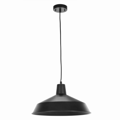 Globe Electric 65155 Pendant Light Barnyard Matte Black 1 lights