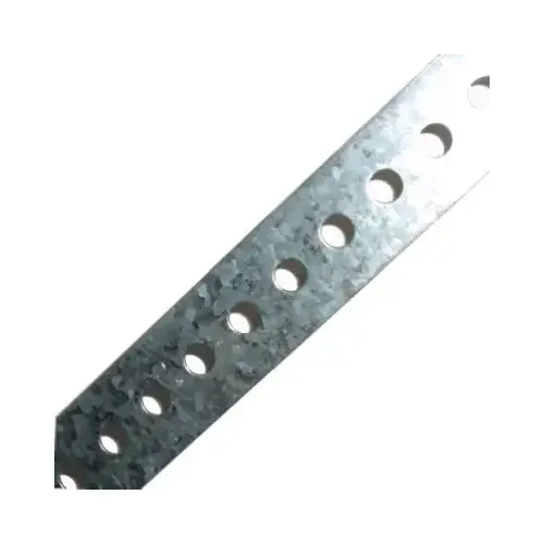 Slotted Strapping 0.05" X 2.4" W X 36" L Steel Zinc Plated