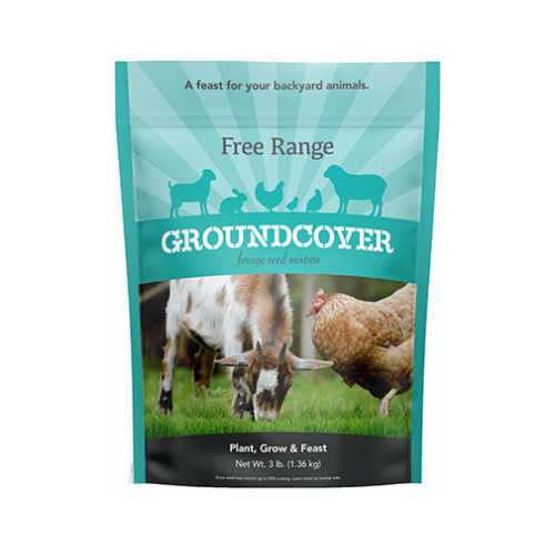 Forage Seed Free Range Goundcover Mixed Partial Shade/Sun 3 lb