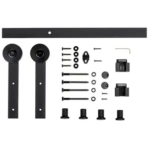 National Hardware 1-1/2 in. H X 72 in. W Steel Door Hardware Kit National Hardware 1-1/2 in. H X 72 in. W Steel Door Hardware Kit