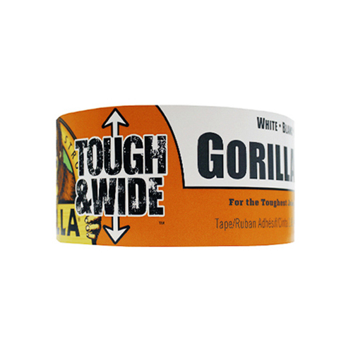 Gorilla 6025302 TOUGH & WIDE Duct Tape, 25 yd L, 2.88 in W