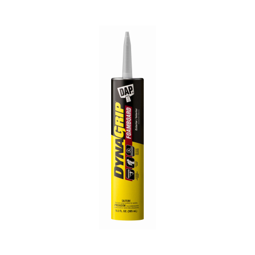 DYNAGRIP Foamboard Construction Adhesive, Off-White, 10.3 oz Cartridge