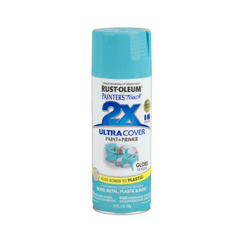 Rust-Oleum 315395 PAINTER'S Touch 2X ULTRA COVER Spray Paint, Satin ...