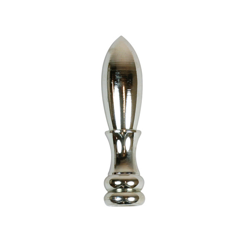 Bullet Finial, Nickel