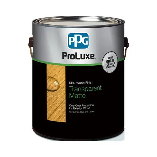 PPG SIK240-078/01 Proluxe Cetol SRD Wood Finish, Transparent, Natural, Liquid, 1 gal, Can