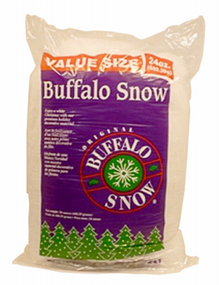 BUFFALO B00316-CS Christmas Decoration Snow Fluff Polyester