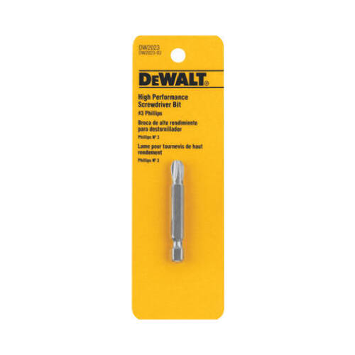 DEWALT DW2023-XCP5 Power Bit Phillips #3 X 2