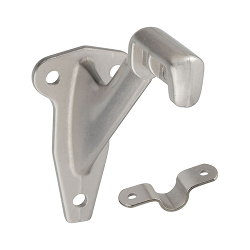 National Hardware N830-132 Handrail Bracket, Die-Cast Zinc, Satin Nickel