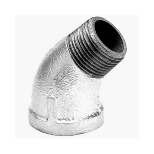 Street Elbow 1/2" FPT X 1/2" D FPT Galvanized Malleable Iron Galvanized