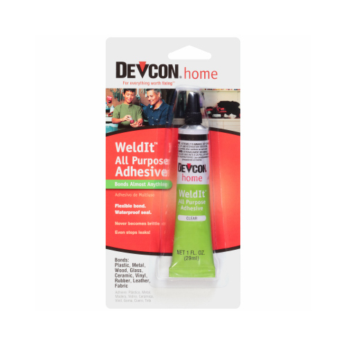 Devcon 18245 Household Cement, Liquid, Ketone, Clear, 1 oz Tube