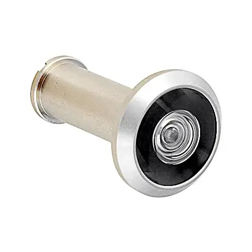 V805 Series Door Viewer, 200 deg Viewing, 1-3/8 to 2 in Thick Door, Solid Brass, Satin Nickel