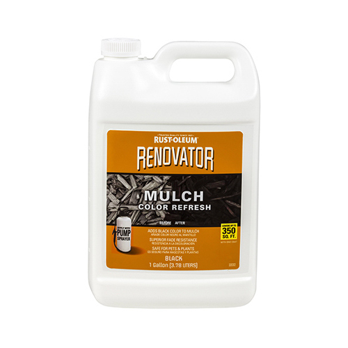 Rust-Oleum 307525 Color Stain Renovator Semi-Transparent Black Water-Based Acrylic 1 gal Black