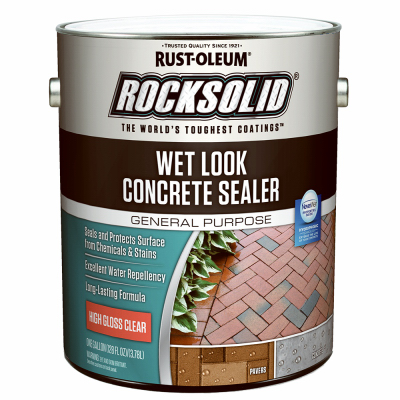 Rust-Oleum 317927 Concrete Sealer, Clear, Liquid, 1 gal