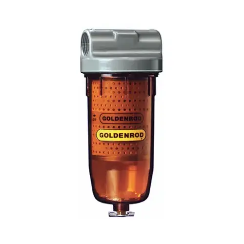 Dutton-Lainson 495-3/4 Goldenrod Fuel Tank Filter, 3/4-In. NPT Top Cap