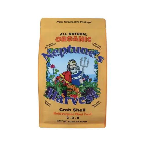 Neptune's Harvest CS604 Fertilizer Organic Soil Crab Shell Multi-Purpose Plant Food 4 lb