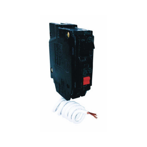 General Electric THQL1120GFTP Feeder Circuit Breaker, Thermal Magnetic, 20 A, 1 -Pole, 120 V, Plug Mounting