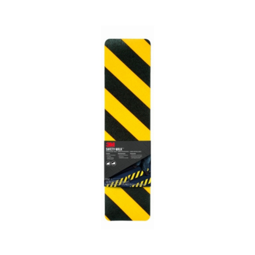 3M 613BY-T6X24 Anti-Slip Tape Safety-Walk Black/Yellow 6" W X 2 ft. L 1 pk Black/Yellow