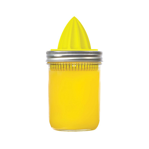 Juicer Lid Wide Mouth Yellow