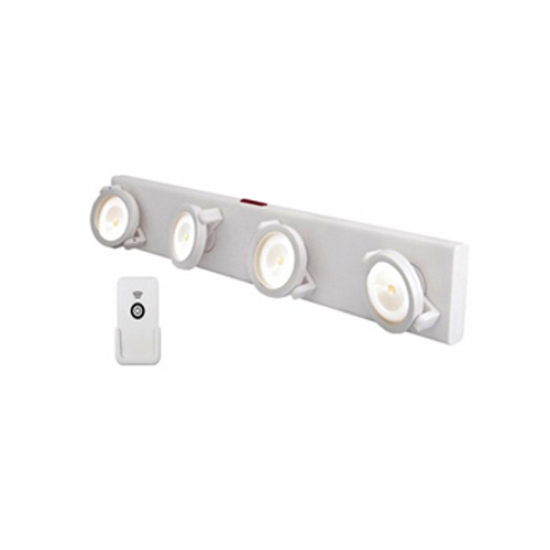 Strip Light 15.75" L White Battery Powered LED 70 lm White