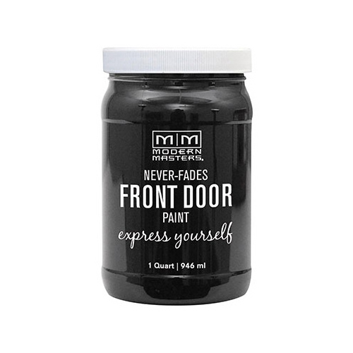 Front Door Paint Satin Elegant Water Base Exterior and Interior 1 qt Elegant