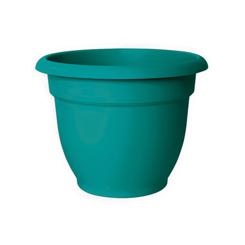 Planter Ariana 5.25" H X 6" D Plastic Bermuda Teal Bermuda Teal