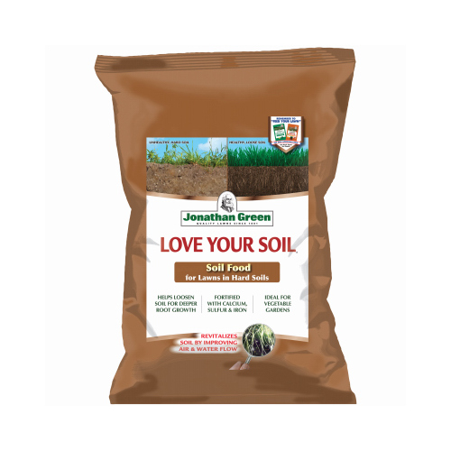 Love Your Soil Organic Lawn Fertilizer, 54 lb Bag, Granular