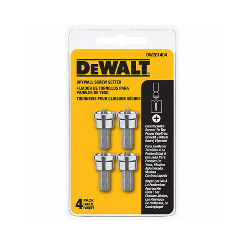 Drywall Screw Setter Phillips S2 Tool Steel - pack of 3