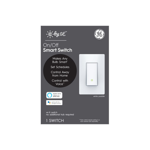 Paddle Switch Single Pole or 3-way Smart White White