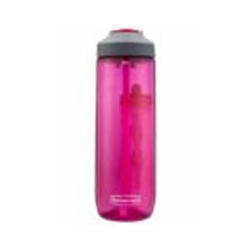 Water Bottle 24 oz Pink BPA Free Pink - pack of 4