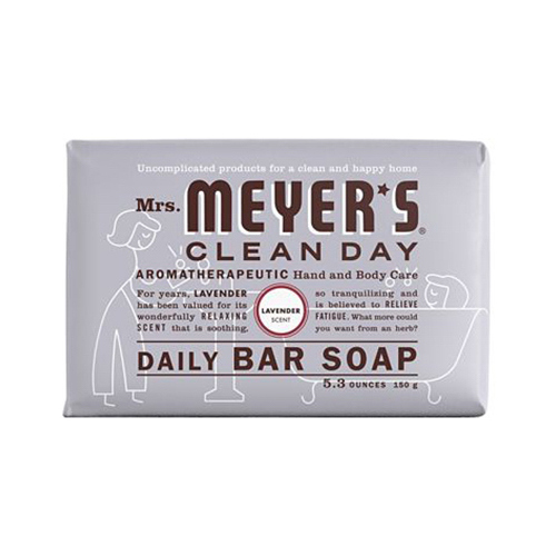 Bar Soap Mrs. Meyer's Clean Day Organic Lavender Scent 5.3 oz