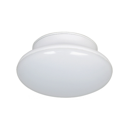 Ceiling Fixture 3.25" H X 7.5" W X 7.5" L White White