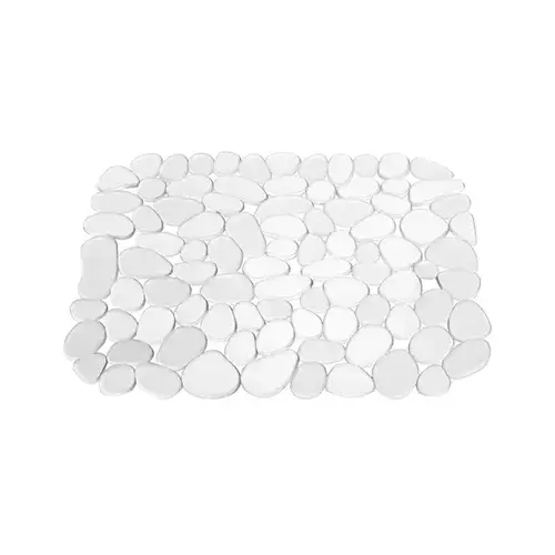 iDesign 60060 Sink Mat 12.3" L X 10.8" W Clear Plastic Clear