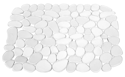 iDesign 60060 Sink Mat 12.3" L X 10.8" W Clear Plastic Clear