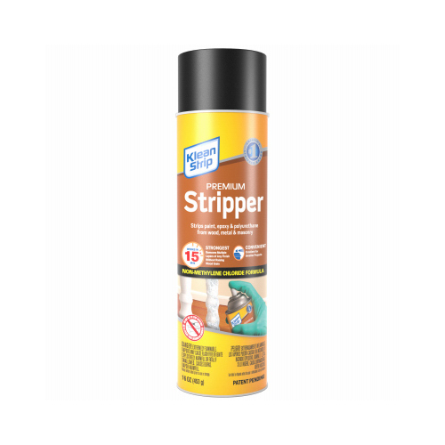 KWIK-STRIP EKWS964SC Paint and Varnish Stripper, Gas, Aromatic, Opaque, 16 oz, Aerosol Can - pack of 6