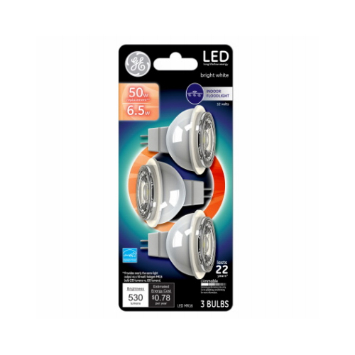 LED Light Bulb MR16 GU5.3 Warm White 50 Watt Equivalence Clear