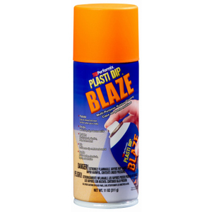 Performix 11218-6 Plasti-Dip Rubber Coating Spray, Blaze Orange, 11 oz.