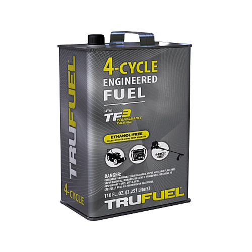 TruFuel 6527206-XCP4 Fuel, Liquid, Hydrocarbon, Clear, 110 oz Can - pack of 4
