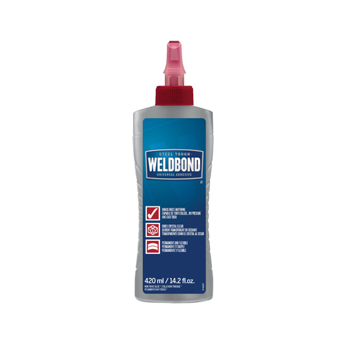 Weldbond 8-50420 Universal Adhesive, Clear/White, 420 mL