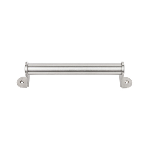 Door Pull 10" L Metallic Stainless Steel Metallic