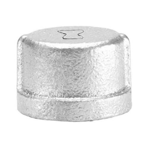 Galvanized Pipe Cap, 3/8-In.